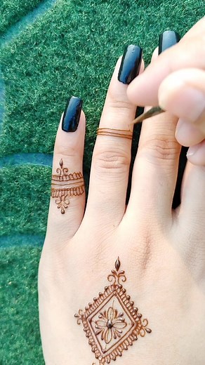mini mehndi on TikTok