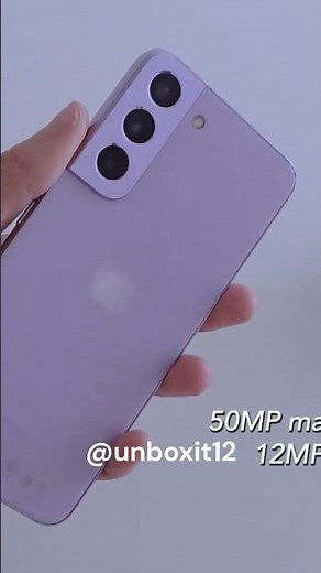 Purple S22 Samsung Galaxy Unboxing #s22 #s22series #samsunggalaxy