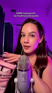 Inspired by @joycefultingles 🫶🏻 ASMR Makeup without mouth/layered sounds 😴💤 #asmr #asmrsounds #asmrvideo #tingles #sleep | Kaitlyn Fall Asmr