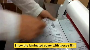 Laminating Machine, 17’’ Hot and Cold Roll Laminator Single & Dual Sided for Office Use