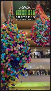 Pakistan's first ever Balloons Shower ceremony at Fortress Square Mall. We turned ordinary moments into extraordinary memories!! #fsmcelebration #Fsmballonshower #balloonsshower #fsm #newyear #2024 #HappyNewYear | Fortress Square