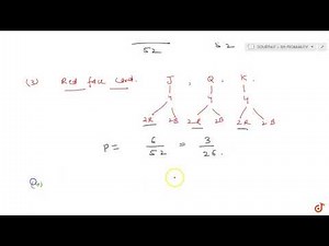 One card is drawn from a well-shuffled deck of 52 cards. Find the probability of getting (i) a k...