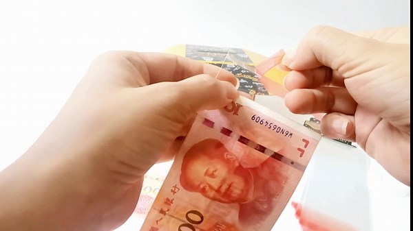 Birthday Money Box for Cash Gift Pull Out, Happy Birthday Day Money Gift Box with Pull Card and 24Pcs Transparent Bags for Adults Kids,Blue