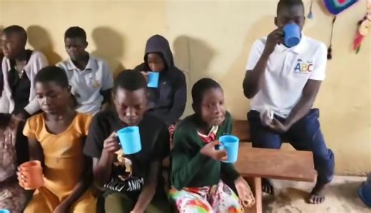 The children had their regular breakfast this morning at ABC. | Think Humanity