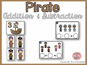 Addition and Subtraction- Pirate Theme
