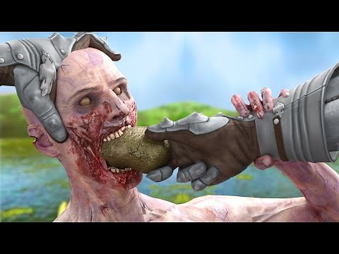 force feeding poop in VR