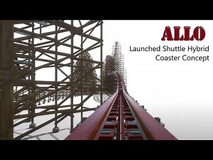 [Allo] - Launched Shuttle Hybrid Coaster Concept (No Limits 2)