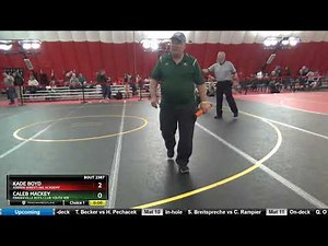 12U 98 Kade Boyd Askren Wrestling Academy Vs Caleb Mackey Pardeeville Boys Club Youth Wr