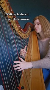 65K views · 1.8K reactions | 'tis the season!! ⛄️ harp sheet music for both pedal and lever harp is on musicnotes #harp #music #thesnowman #walkingintheair #christmas | Kristan Toczko | Facebook
