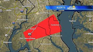 Tornado confirmed in Charles County on Saturday