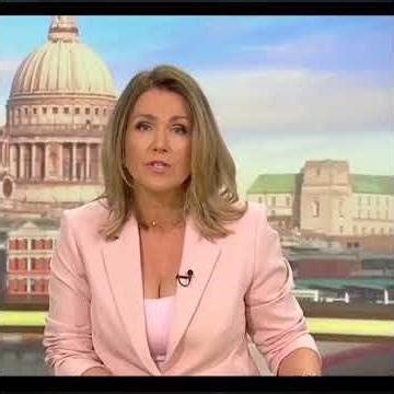 Susanna Reid Hot White Top - Busty - April 20th