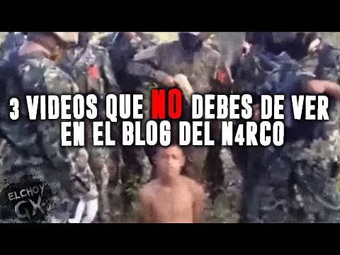Top: *3 videos you should NOT watch on El Blog Del Narco*