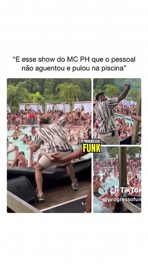 Mc PH: Melhores Fodas da Internet em Show na Piscina
