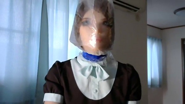 female doll mask breath play 7