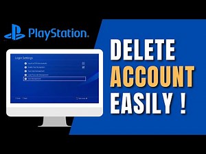 How to Delete PS4 Account !