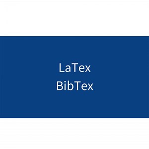 LaTeX and BibTex