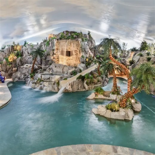 A 9-hole golf course is just a small part of this insane estate that includes an oval office, indoor tennis court, and waterpark