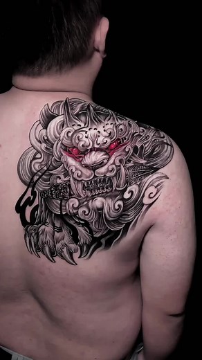 Foo Dog Tattoo: Symbolism of Protection and Strength