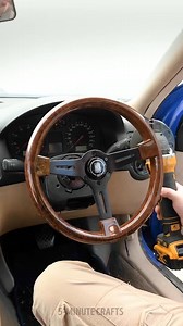 207K views · 304 reactions | Turned the steering wheel into a gorgeous piece of furniture! | 5-Minute Crafts Teens | Facebook
