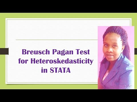 How to run the Breusch Pagan Test for Heteroskedasticity in STATA
