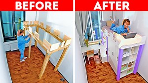 Small bedroom interior design in low budget. 🛏 | 5-Minute Crafts Teens