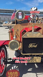 Donnie Qualls' 1913 Model T Fire Truck! 🚒 🚒 Donnie and his son Steve recently finished restoring this old fire truck to period-perfect condition. Together, they attended their first show with it, the 31st Lone Star Nationals presented by . The boys ran into some trouble with a flat tire. Apparently, Discount Tire doesn't carry a tube for a 1913 Model T. That didn't stop this father-and-son duo from enjoying the weekend, though, with a little help(thanks, Josh), the two hung out all three days 