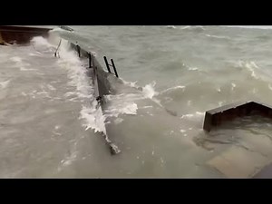 Wind causes significant shoreline flooding in Fair Haven