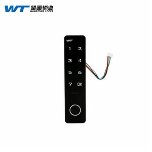 [Hot Item] Wt Wangtong Fingerprint Cabinet Handle Automatic Latch Gym Locker Lock S-2048-A0sf