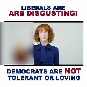 The act of glorifying a President's decapitation is SICK. Kathy Griffin is disgusting - yet, the left adores her, why? Because Democrats are not tolerant, they are not accepting, they are not loving, no. Donald Trump has done nothing to deserve this. Disagree with his policies, fine. Free speech, fine. The Democrats are showing their true colors and they are disgusting. | Joe Walsh