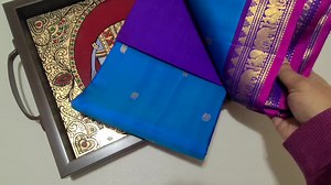 Sankaranthi Special !!!! On huge demand small Border Pure Kanjivaram Silks are back for this festival season. Ready for despatch immediately in USA. Tassle Finish done. Free Shipping. For any Inquiries or bookings please message us | Traditional Silk House