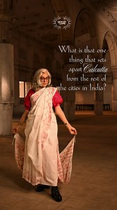 I asked her what I want to ask everyone whose eyes sparkle at the sight of my city. I am a narcissist Bengali mother. If you love my city, I automatically love you. In our personal interactions and in her performances, she has given me 100s reason to love her. But this would be the most special ❤️ Calcutta and a beautiful woman. | Parama
