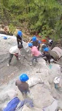 Copper ore mining process