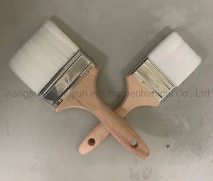 [Hot Item] #900 1.5" High Quality Beech Wood Paint Brush with Soft White Bristle Brush with Customization
