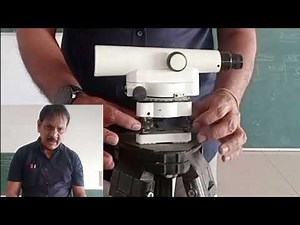 Temporary adjustment of dumpy level | civil