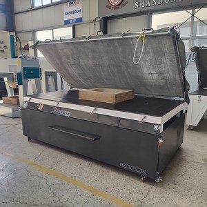 [Hot Item] Artificial Stone Marble Acrylic Solid Surface Thermforming Machine for Slab Corian Basin Sinks Vacuum Membrane Press