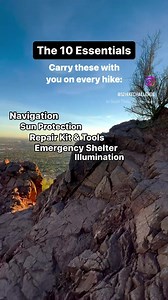 18 reactions | Hiking 101: Do you know the Ten Essentials? The Ten...