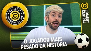 28K views · 290 reactions | Tem algum palpite de quem foi o jogador mais pesado que já passou pelo futebol profissional?  Solte o play e descubra! #ComédiaFutebolClube  Comédia Futebol Clube | Segunda, às 21h | Comedy Central Brasil | Facebook