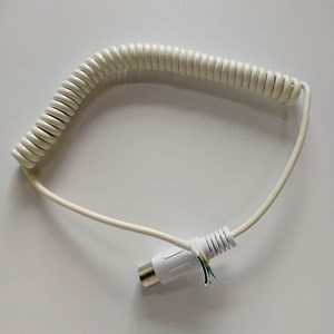 [Hot Item] 7 Pin DIN Connector Spiral Coiled Cable for Keyboard Core