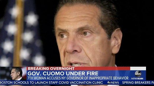 Andrew Cuomo faces a seventh charge of sexual harassment. The New York governor has denied the charges and refuses to resign despite calls from fellow Democrats to step down. http://gma.abc/3eD6x1u | Good Morning America