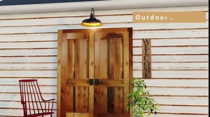 VAXCEL Medallion 52-in Transitional Bronze Ceiling Fan Walnut or Pine Blades