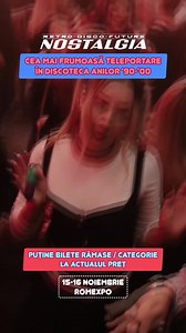 11K views · 68 reactions | NOSTALGIA | Imaginarium este un eveniment de tip discotecă '90s - '00s, în care se pot întâlni decoruri retro & future, selfie museum sau experiențe imersive.  | Nostalgia Retro/Disco/Future | Facebook