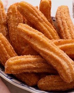 18K views · 721 reactions | Made with simple pantry ingredients, my Churros recipe is impossible to resist! ☺️ | Preppy Kitchen | Facebook