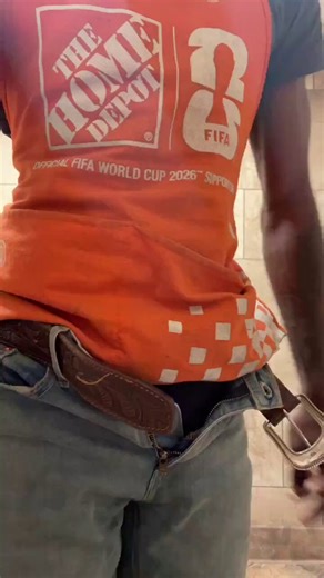 Bro had got so hard during his shift he snuck away and started milking his dick till he busted all over the floor