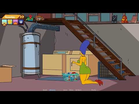 Lustfield [v0.9] - Gameplay [PC/Android] | The Simpsons H Game