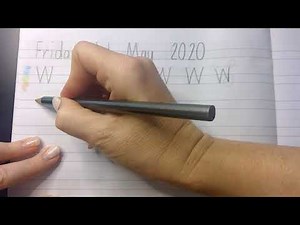 Handwriting Ww