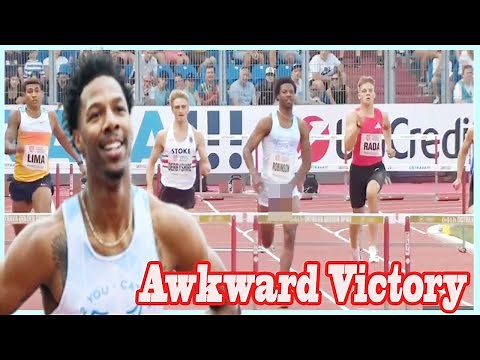 400m athlete left embarrassed as his penis falls out during race