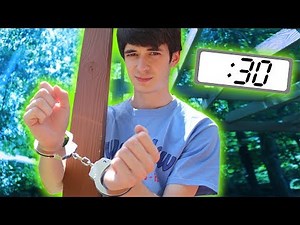 Get Out or Get Egged Handcuff Escape CHALLENGE