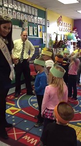 Behind the scenes of Savannah at Dudley Elementary before her assembly! #MissVA2015 #MissVASchoolTour #powerofperformance Virginia ABC Education and Prevention | Miss Virginia Opportunity