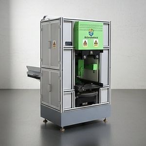 [Hot Item] Full-Automatic Edge Curling Machine with CCD Vision Positioning System