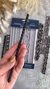 Decoupage Queen “Chic Borders” mould - a MUST HAVE in every crafters tool kit! Get yours here -http://bit.ly/462BdE6 | Decoupage Queen